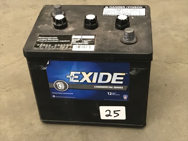 Exide 6Volt Battery