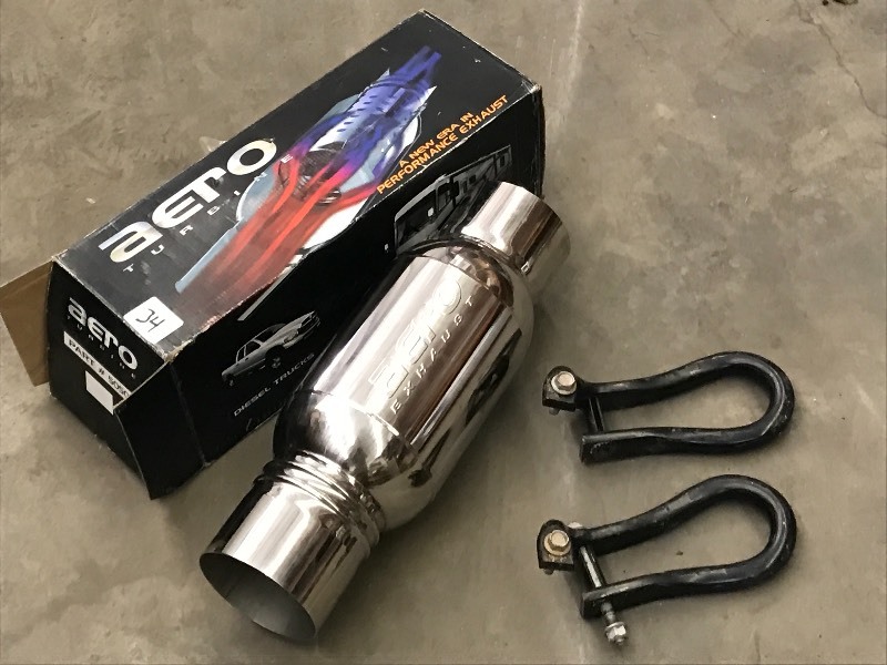 Tow Hooks & Auto Exhaust
