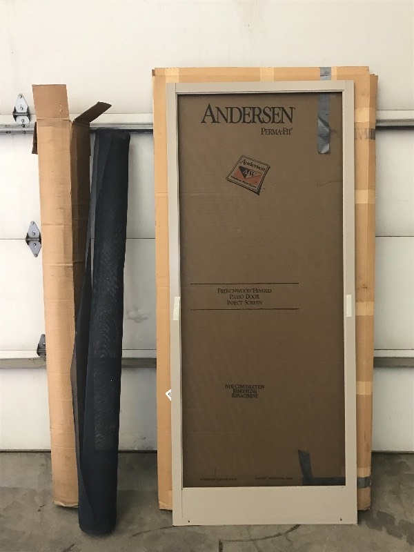 Roll Of Screen & Patio Storm Door