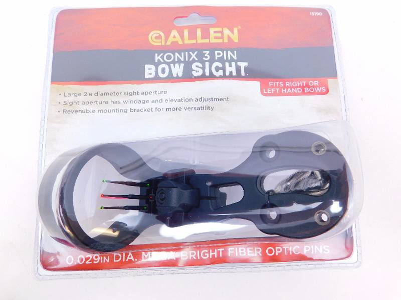 lot 10 image: New Konix 3 Pin Bow Sight
