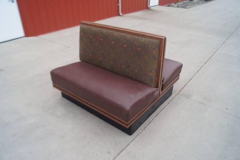 Single Piece Booth Seat Set