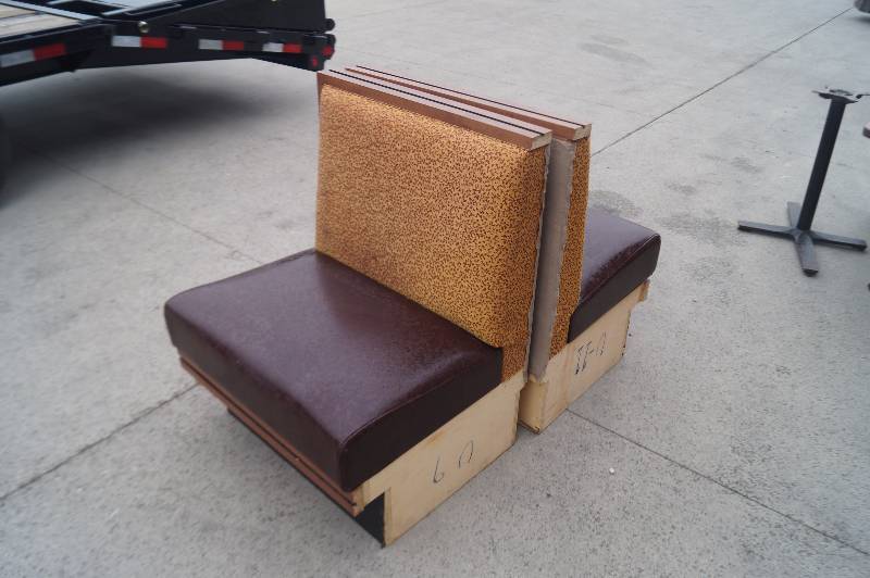 Single Piece Booth Seat Set