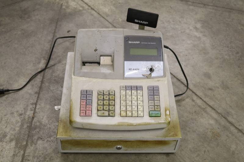 Sharp Cash Register