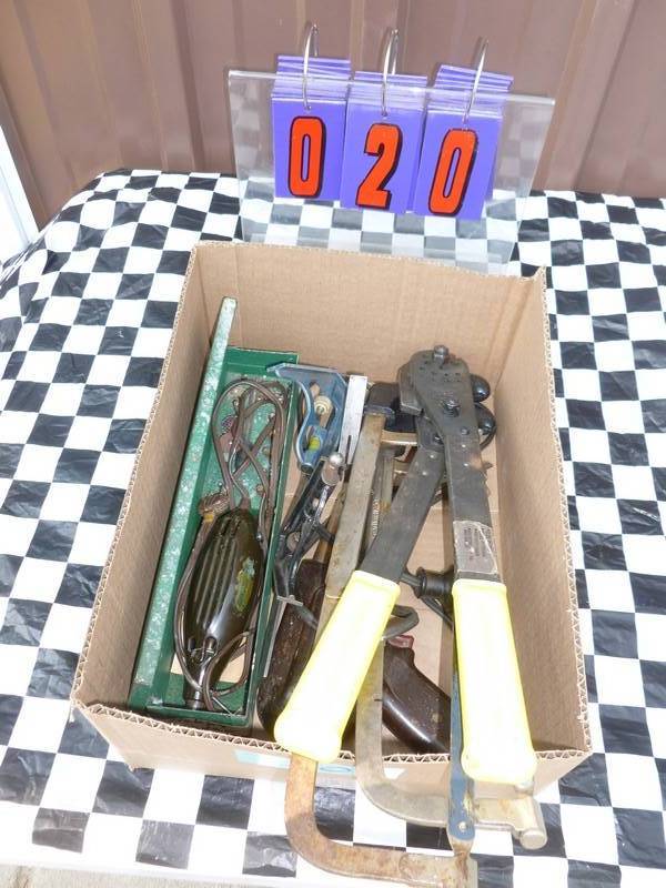 SnS Auctions # 277 Vintage tools & misc.