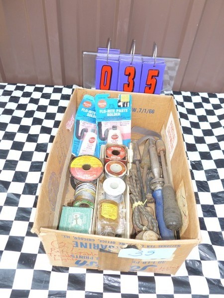 SnS Auctions # 277 Vintage tools & misc.