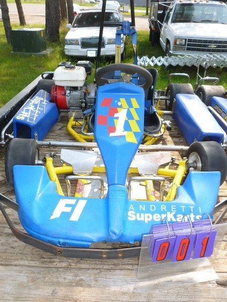 SnS Auctions # 278 Vintage Andretti go karts & motors.