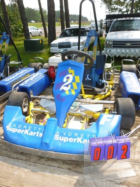 SnS Auctions # 278 Vintage Andretti go karts & motors.