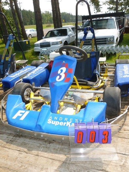 SnS Auctions # 278 Vintage Andretti go karts & motors.