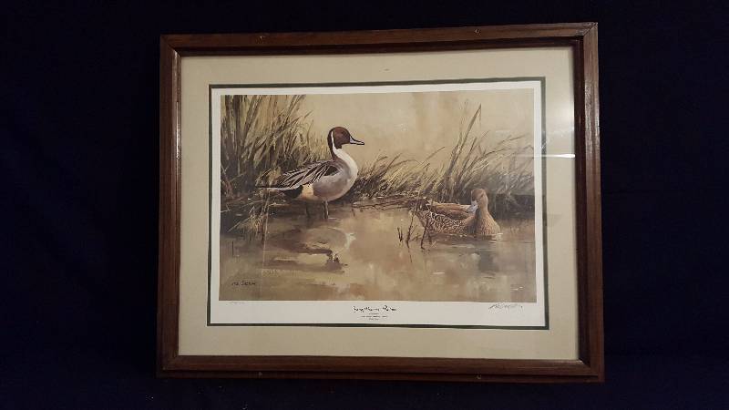 lot 122 image: Spring Domain Pintails By Ken Carlson