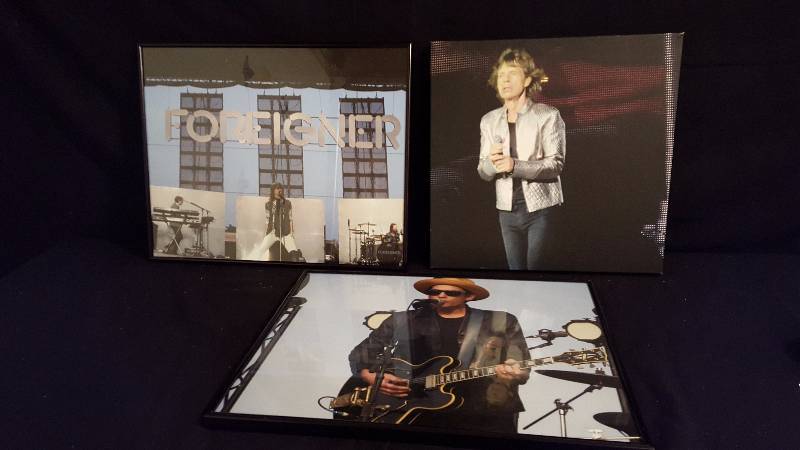 lot 126 image: Foreigner & Mic Jagger Pictures