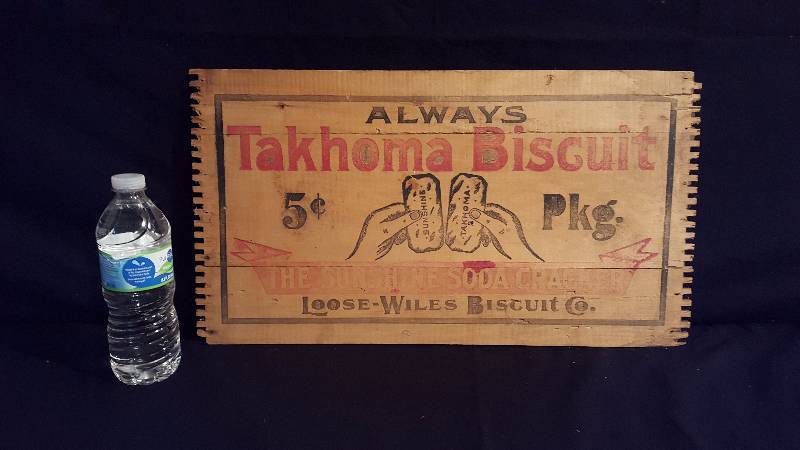 lot 133 image: Takhoma Biscuit Box Panel