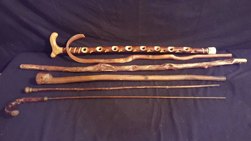 lot 155 image: Group of Antique Canes