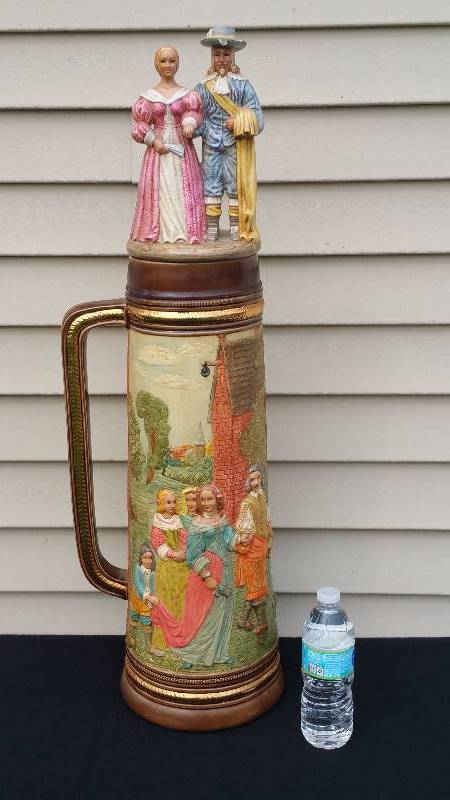 lot 66 image: Extra Large Beer Stein
