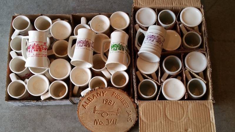 lot 75 image: Albany Minnesota Collectible Mugs