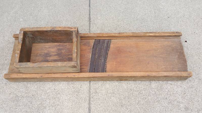 lot 105 image: 44 Primitive Cabbage Cutter