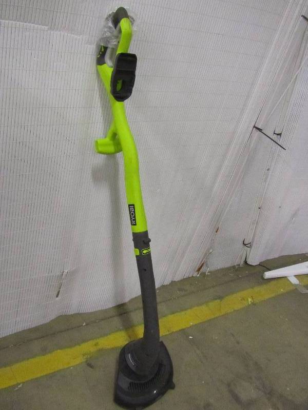 lot 36 image: Ryobi ONE 18-Volt Lithium-Ion Hybrid Electric Cordless String TrimmerEdger