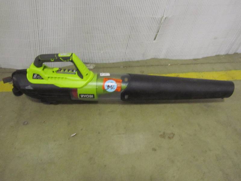 lot 37 image: Ryobi 135 MPH 440 CFM 8 Amp Electric Jet Fan Blower