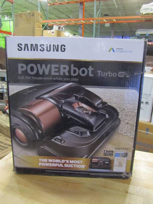 lot 50 image: Samsung POWERbot Turbo Robotic Vacuum Cleaner