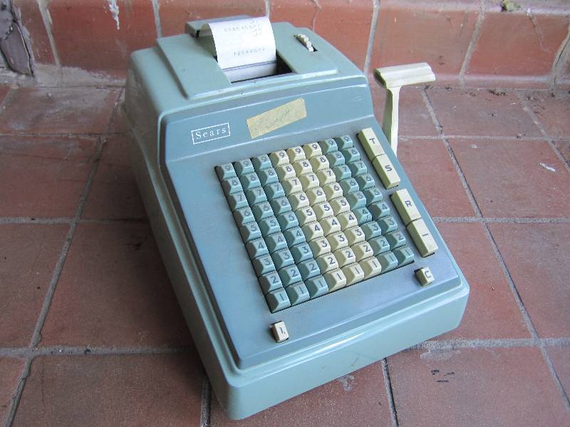 lot 2 image: Vintage Sears Office Manual Adding ...