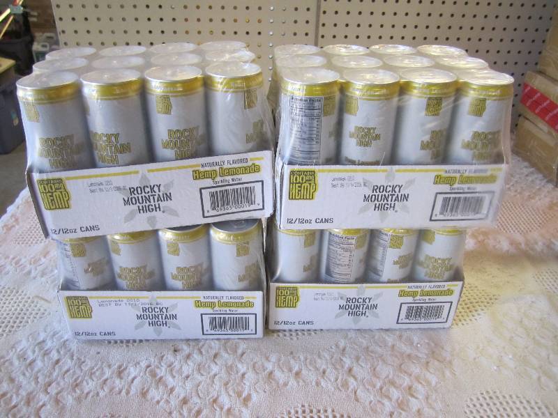 lot 34 image: Lot of 4 12 packs of Rocky Mountain...