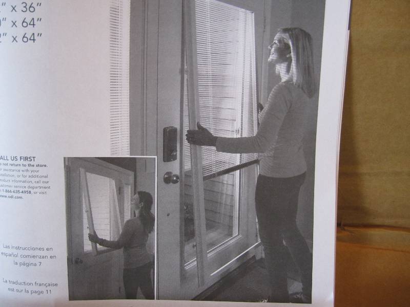 lot 53 image: ODL Add-On Blind Raised Frame Door ...