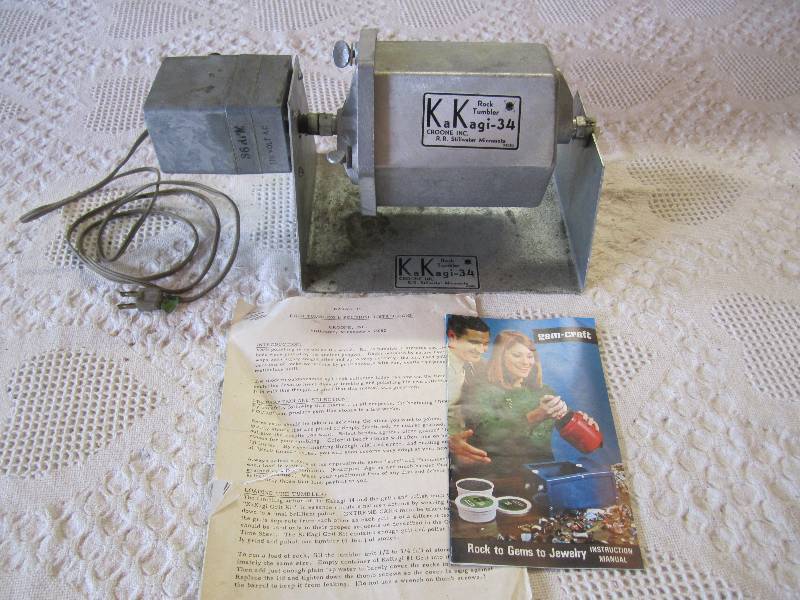 lot 89 image: KaKagi-34 Rock Tumbler Tested and w...