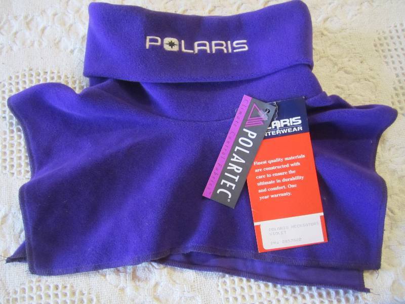 lot 114 image: Polaris Neckgator Color Violet New...