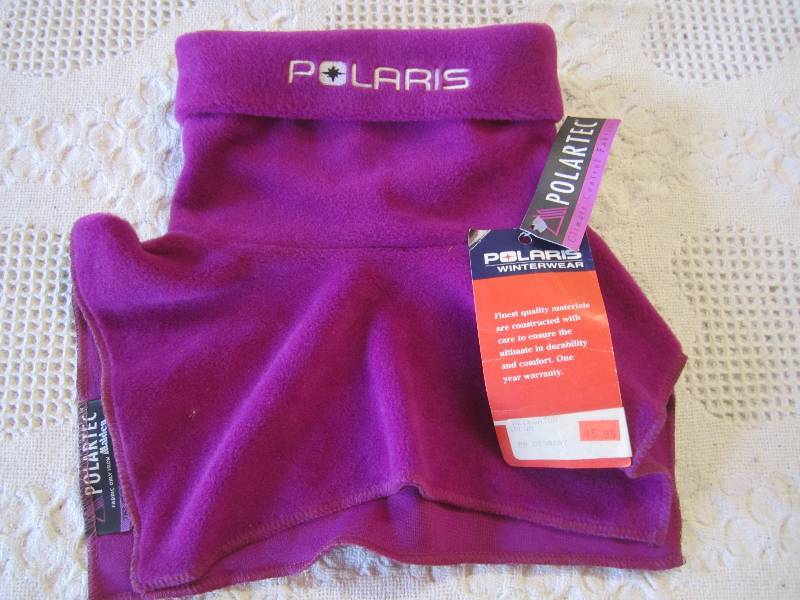 lot 118 image: Polaris Neckgator Color Plum New w...