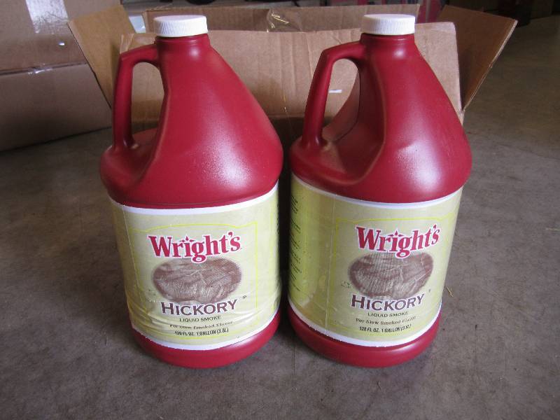 lot 136 image: Lot of 2 Hickory Liquid Smoke 1 Gal...