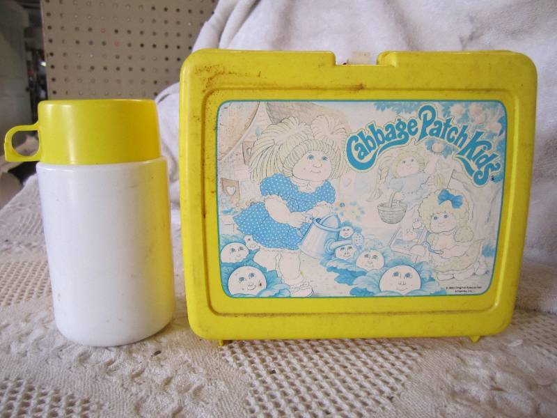 lot 165 image: Cabbage Patch Kids Lunch Box with T...