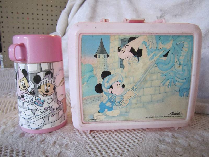 lot 166 image: Mickey & Minnie Mouse Lunch Box wth...