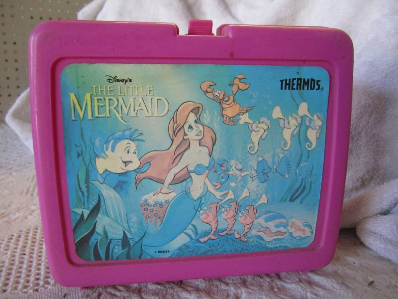 lot 172 image: The Little Mermaid Lunch Box. No Th...