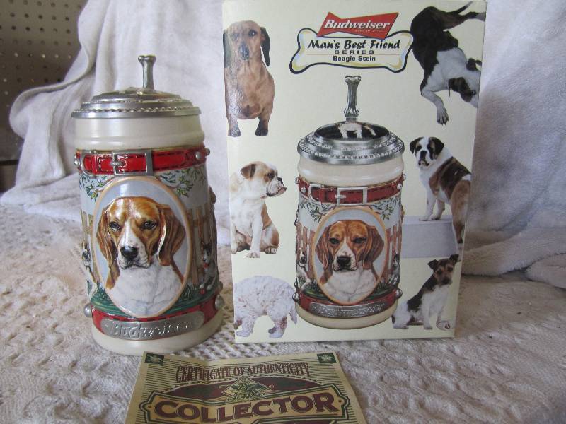 lot 224 image: Beagle Stein Mans Best Friend Seri...