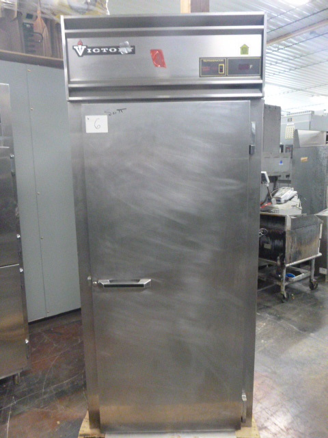 lot 6 image: Victory Single Door Roll-In Refrigerator