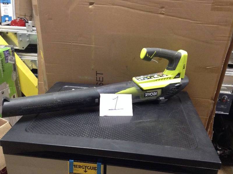 lot 1 image: Ryobi 18V Blower - Tool only in working condition