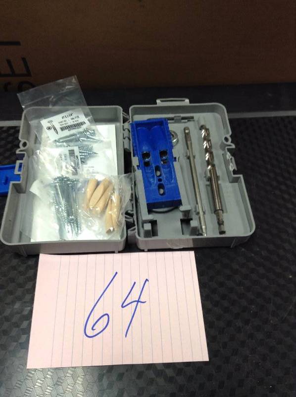 lot 64 image: Kreg R3 Jr Pocket Hole Jr Jig Sytem