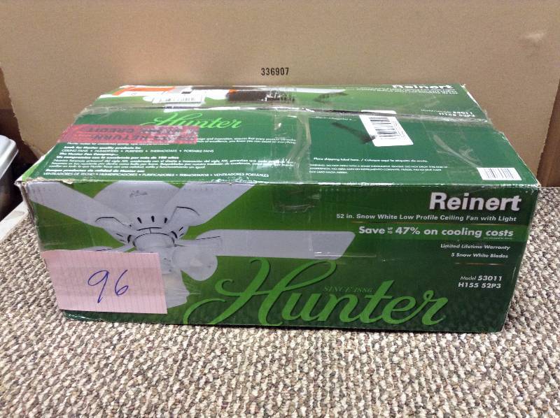 lot 96 image: Hunter Reinert open box