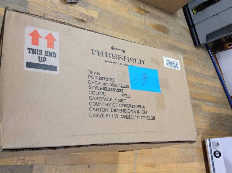 lot 7 image: Threshold Outdoor Motion Patio Chairs set of 2 New