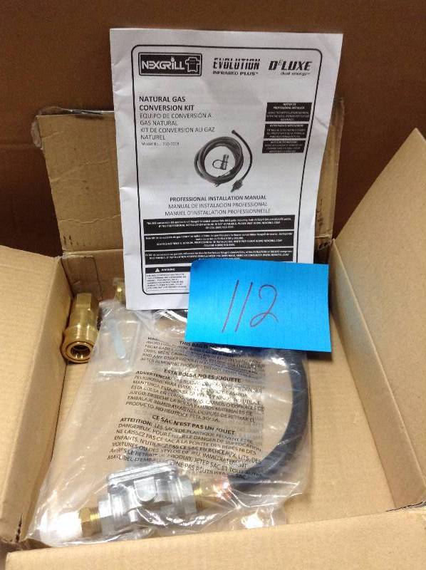 lot 112 image: Nexgrill Natural ga conversion Kit