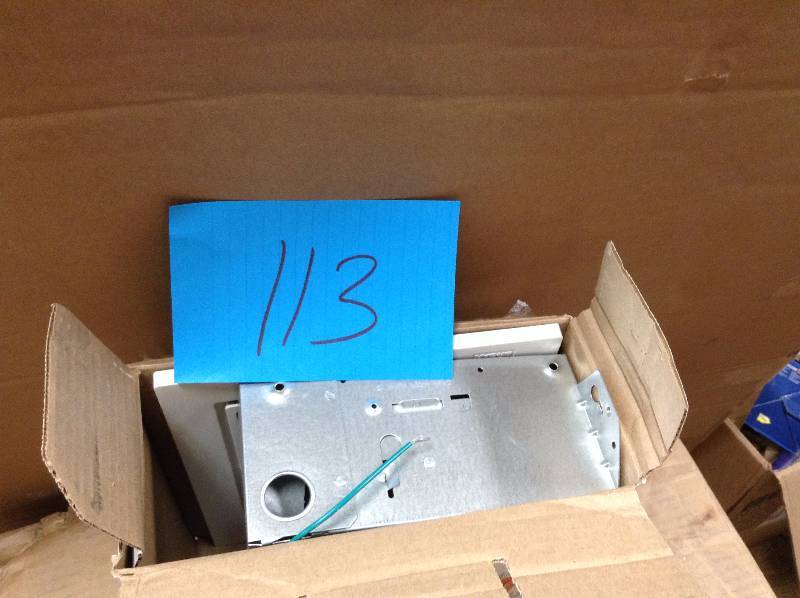 lot 113 image: Broan 671 Ventilation Fan Not used