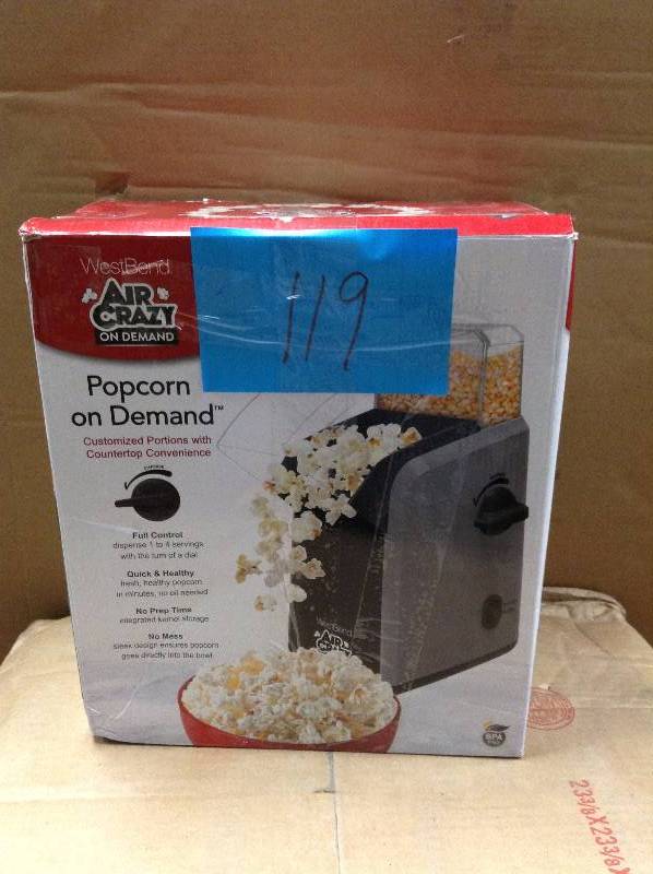 lot 119 image: Air Crazy Popcorn used works