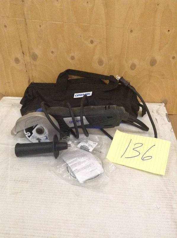 lot 136 image: Dremel Ultra Saw 3 in 1 model US40-01 not used