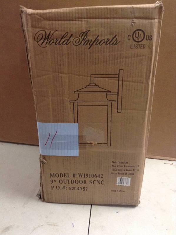 World Imports WI910642 9 Outdoor