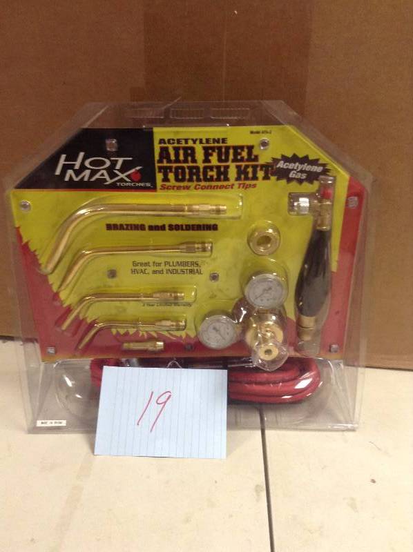 Hot Max Air Fuel Torch kit never used