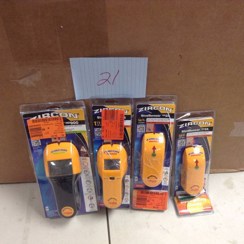 Lot of assorted stud sensors