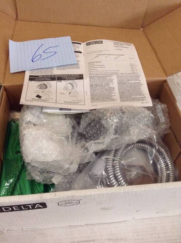 Delta Monitor 17 Series 2.5 GPM Shower Head not used