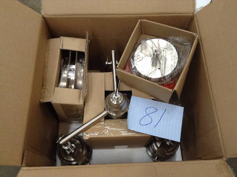 World Imports WI9755-02 Adams 3 lights Pendant Satin Nickel Finish not used