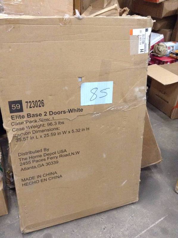 Elite Base 2 Doors White Never Used