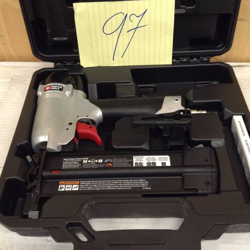 Porter Cable 18-Gauge Pneumatic Brad Nailer Kit not used