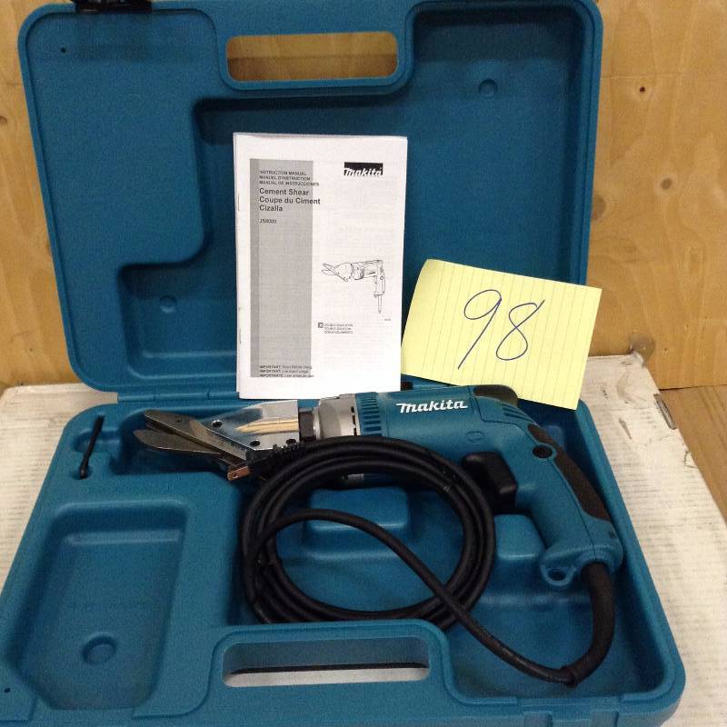 Makita 6.5 Amp Fiber Cement Shear Kit not used